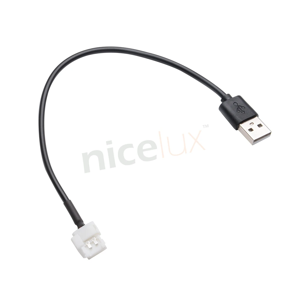 30 см 2 Контактный USB LED разъем ленты для 8 мм 10 5 в SMD 5050 3528 IP20 не водонепроницаемая