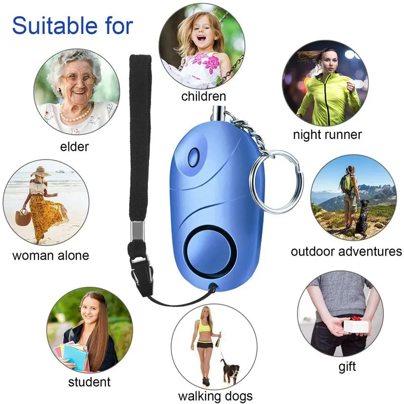 5 шт./упаковка брелок для сигнализации 130 дБ | Безопасность и защита