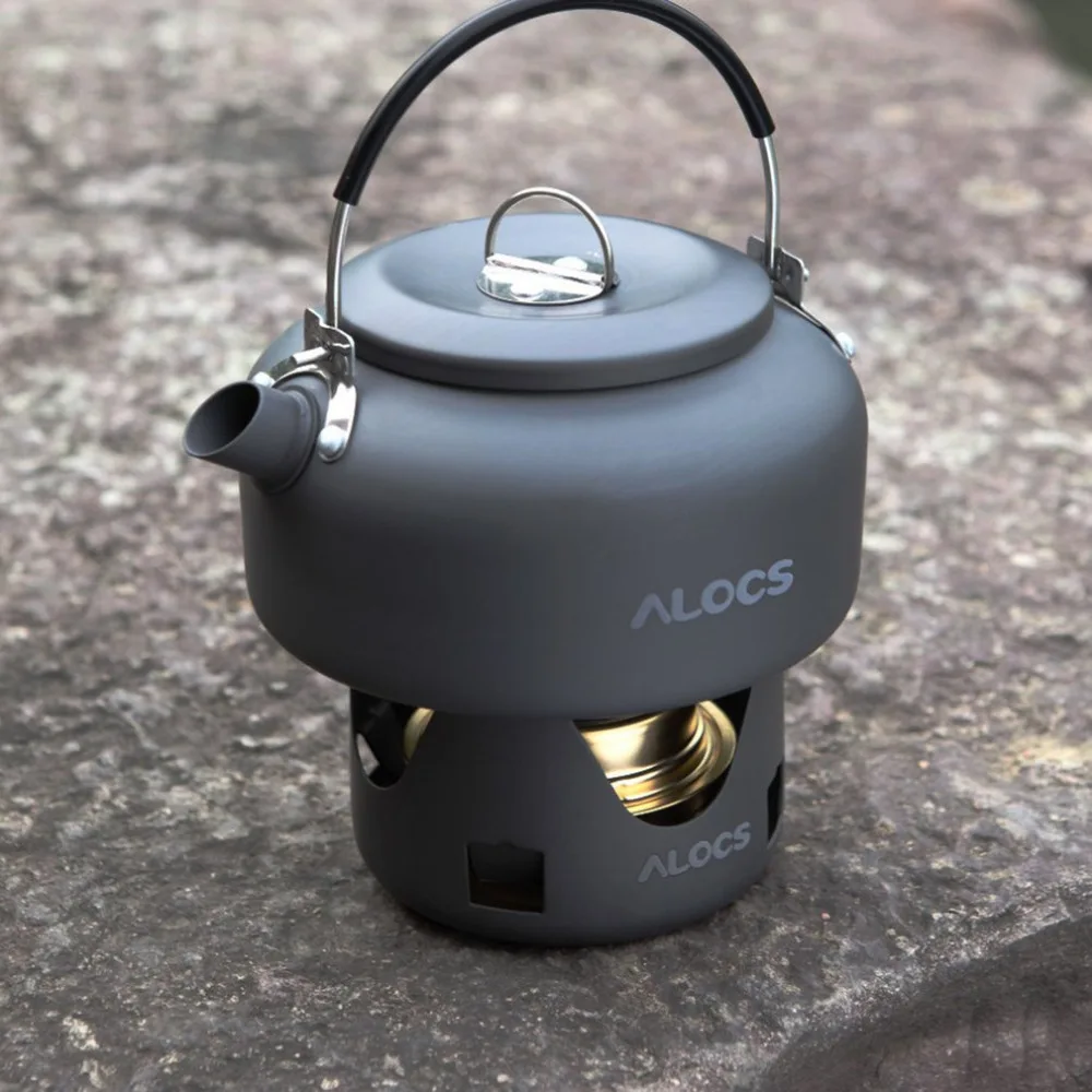 ALOCS CW K02 ультра легкая кухонная посуда чайник для кемпинга 0.8л чайный кофейник