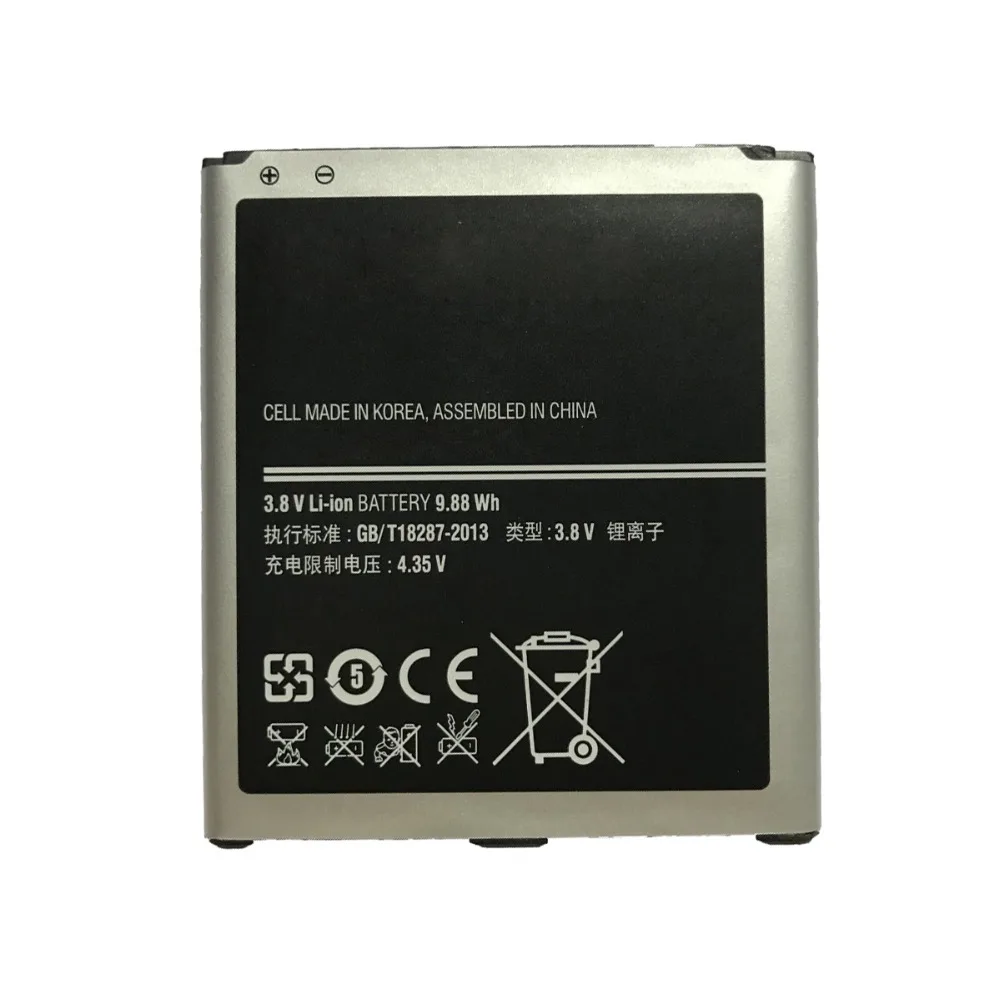 Замена EB B220AC батареи для samsung GALAXY Grand 2 SM G7106 G7102 G7108V G7108 аутентичная