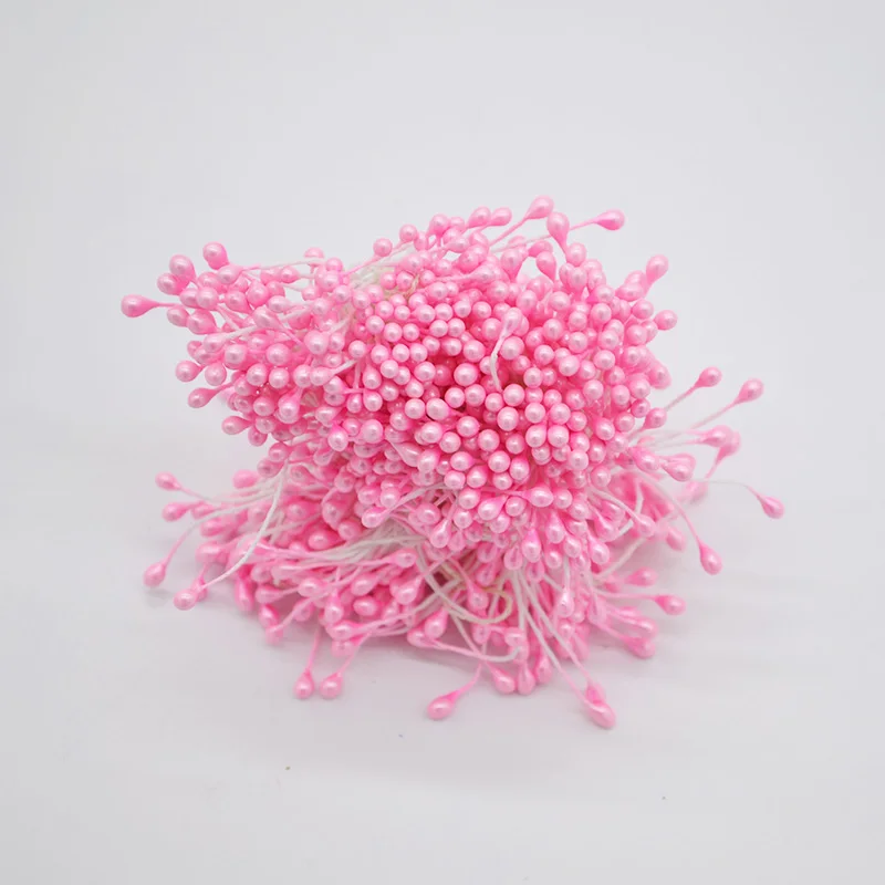 C08 500 шт 3 мм мини-цветок Stamen Pistil свадебное Рождественское украшение Скрапбукинг цветок сделай сам Ремесло Искусственные торты Цветы Аксессуары - Цвет: C08
