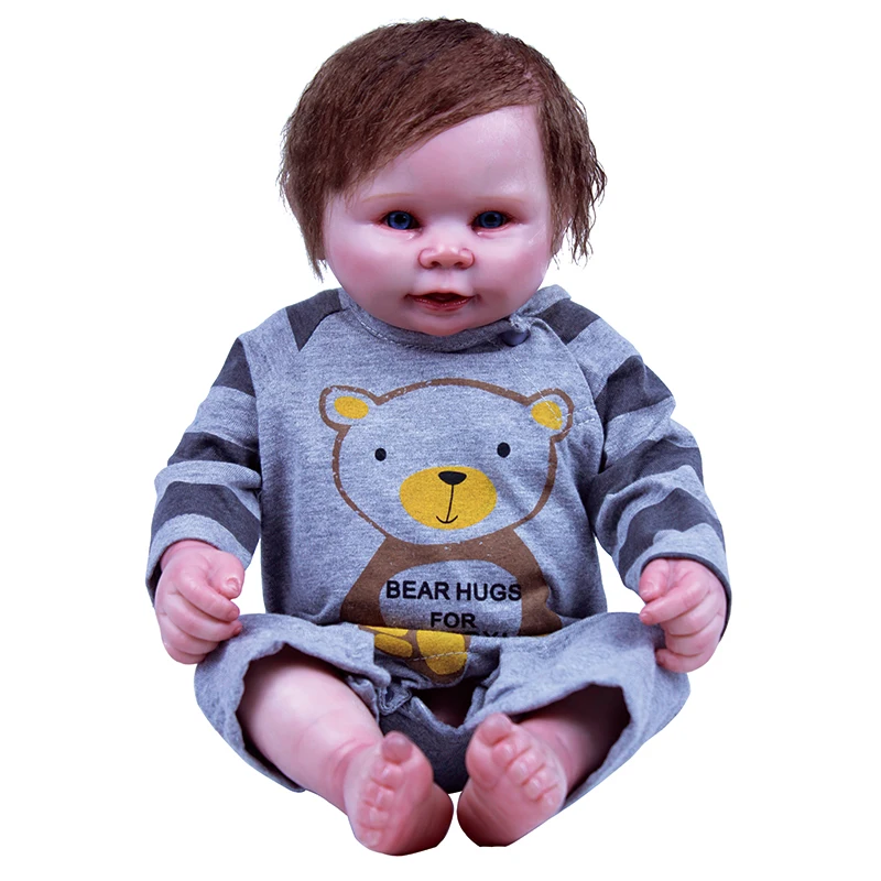 

Reborn Dolls Full Silicone Vinyl Body Lifelike Ethnic Newborn Doll Baby Girl Can Bathe Baby Reborns Kids Birthday Toys