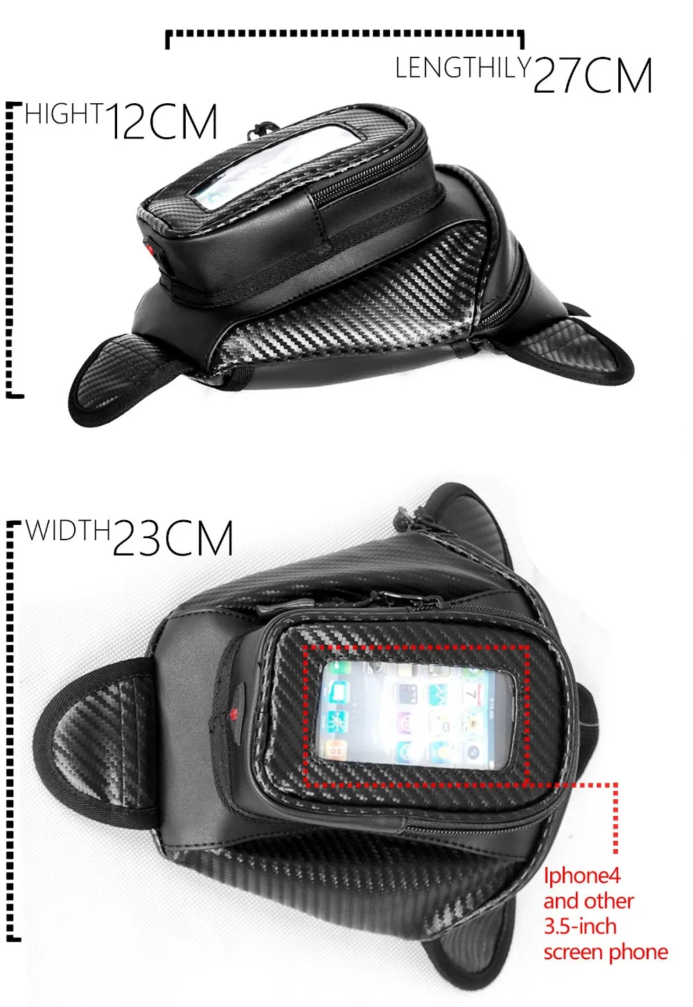 Искусственная кожа мотоциклетная искусственная магнитная фиксация|fuel oil tank bag|fuel