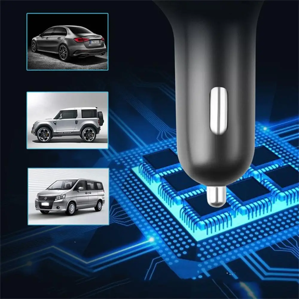 Bluetooth автомобильный fm-передатчик беспроводной радио адаптер USB зарядное