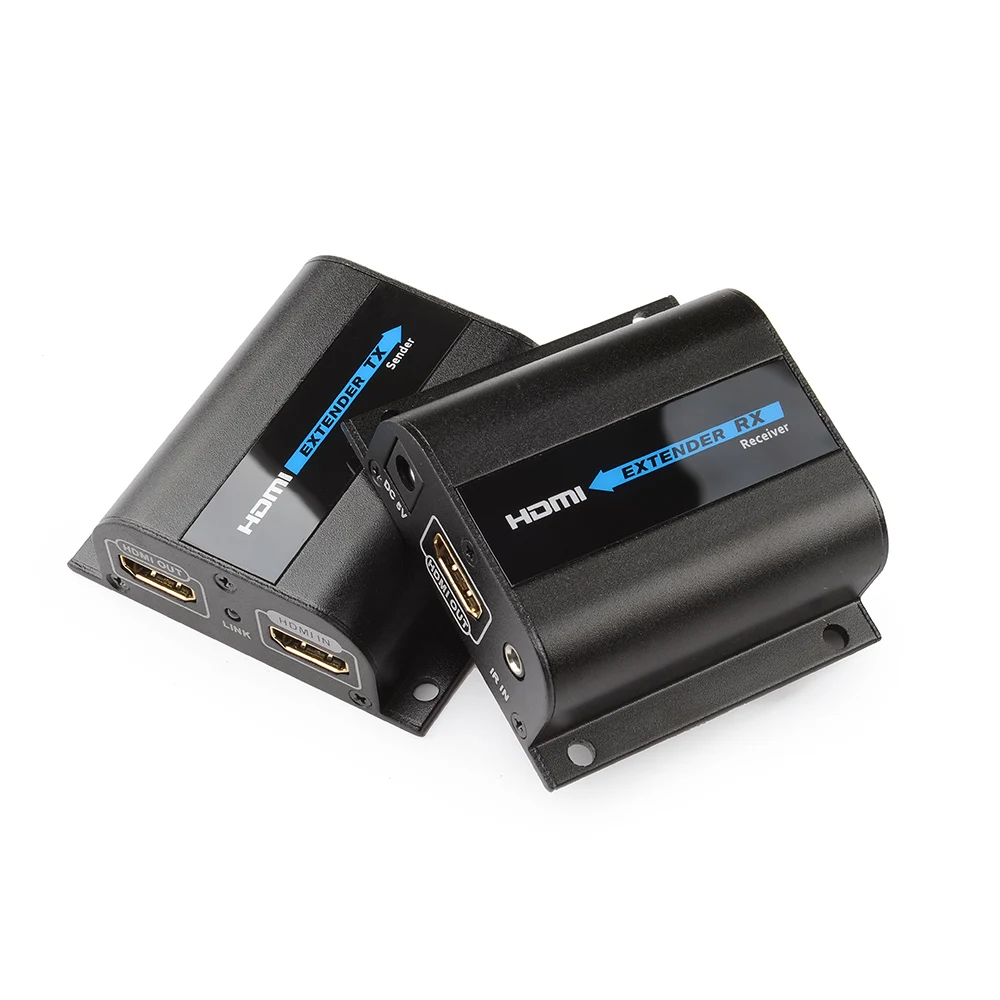 LKV372Pro 1080P удлинитель с петлей и ИК повторителем кабеля по Ethernet Cat5e/6 до 60 м RJ45 без