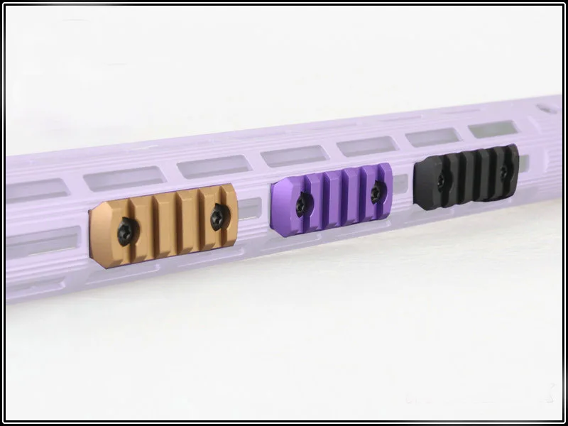 Адаптер для крепления на рельсы MLOK 5 слотов 2 дюйма 65 мм|picatinny rail adapter|adapter mountpicatinny