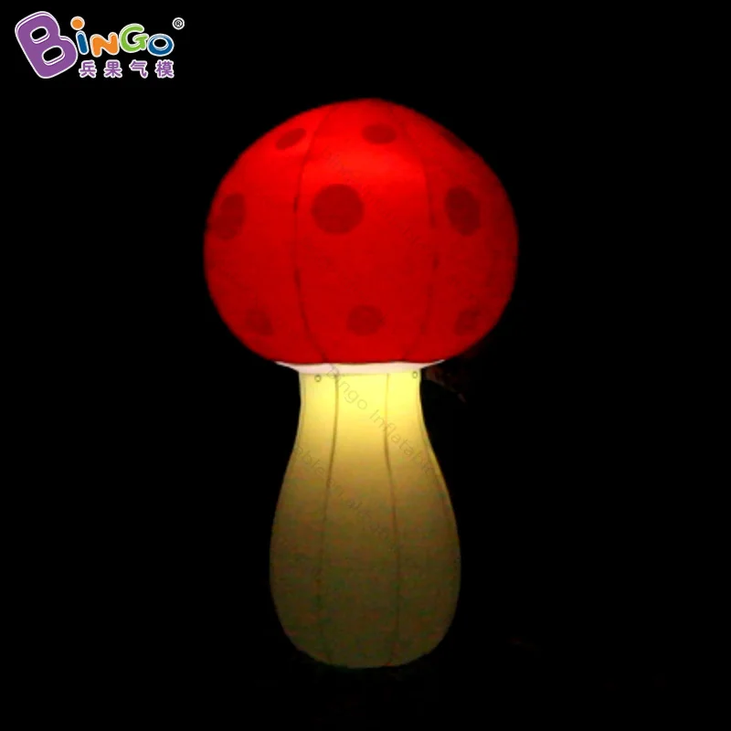 Индивидуальные вечерние грибные принадлежности/2mH надувной гриб с светодиодный