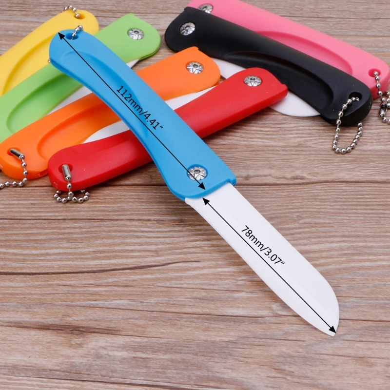 

Folding Ceramic Utility Knife Letter Opener Stationery Cutter For Fruit Tools