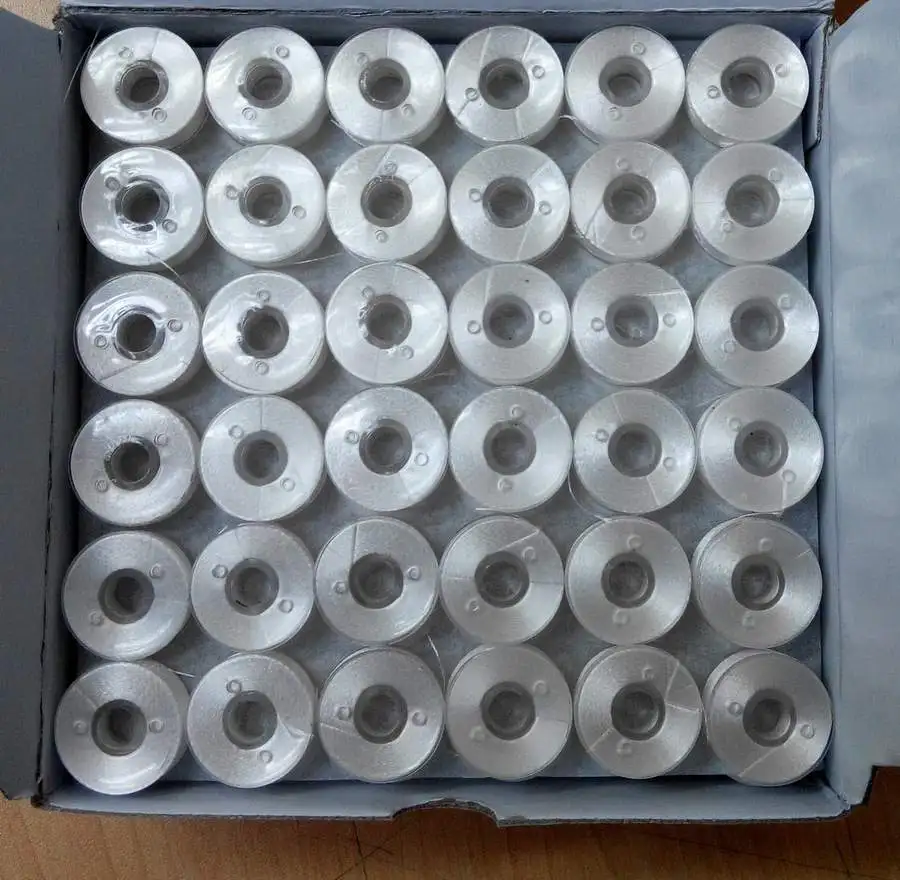 75d/2 полиэфирная предварительно намотанная катушка с 120 м для вышивальной машины janome, brother и babylock