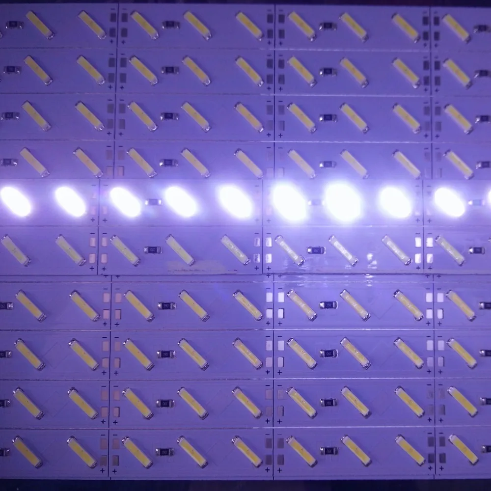 Samsung чип 22 ~ 25 Вт 10 шт./лот 8520 SMD LED коробка бар света DC12V белый/холодный белый свет