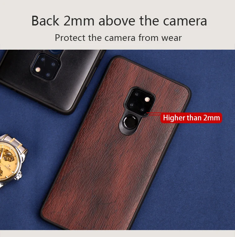 Чехол для телефона huawei mate 20 10 9 Pro P10 P20 Lite с текстурой дерева из искусственной кожи, мягкий ТПУ чехол для Honor 8X Max 9 10 Nova 3 3i