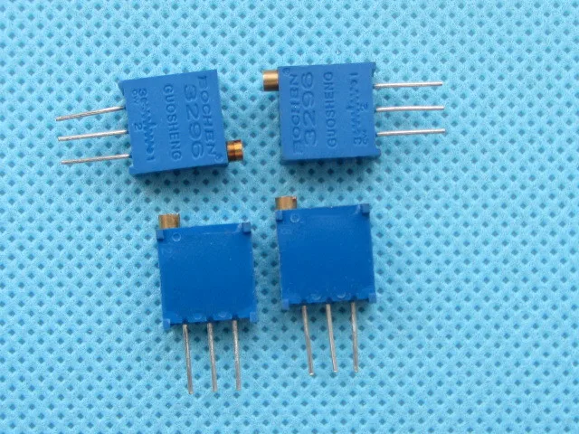 10 шт./лот 3296W 104 Trimpot Триммер Потенциометр 100K Ohm Высокая точность|trimmer belt|potentiometer