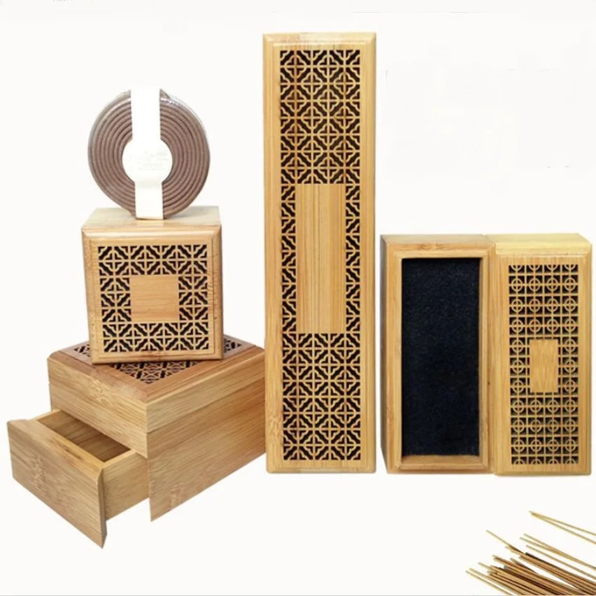 Ручной работы китайские бамбуковые горелки для благовоний держатель