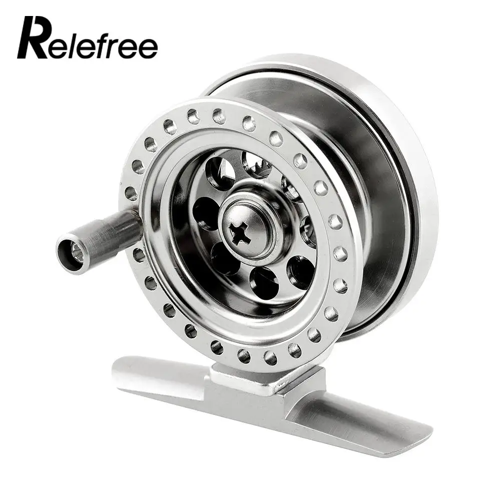 Алюминиевая катушка Relefree для подледной рыбалки сверхпрочная леска морской и