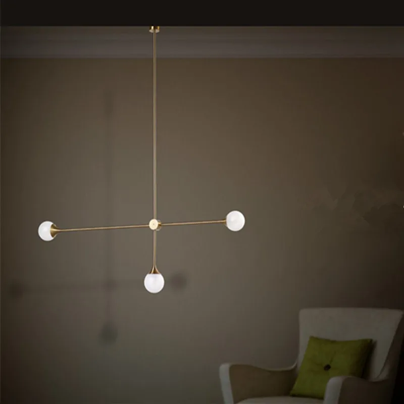 3 светильника в скандинавском стиле итальянский дизайнерский подвесной