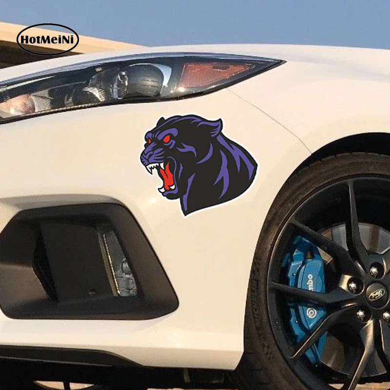 HotMeiNi автомобильный Стайлинг 3D Автомобильная наклейка злобная пантера виниловый