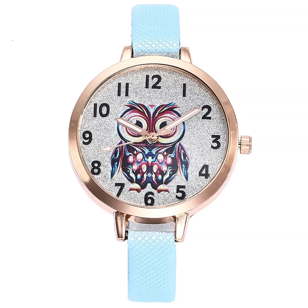Женские часы Reloj Mujer красивые модные простые с кожаным ремешком наручные для