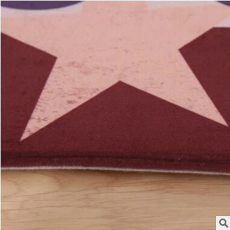 Ковер из пены с эффектом памяти коралловый бархат модный однотонный коврик для