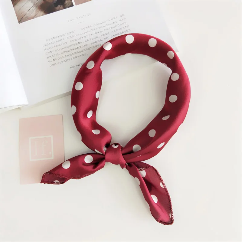 1 шт. женский платок с принтом из искусственного шелка|Аксессуары для костюмов| |