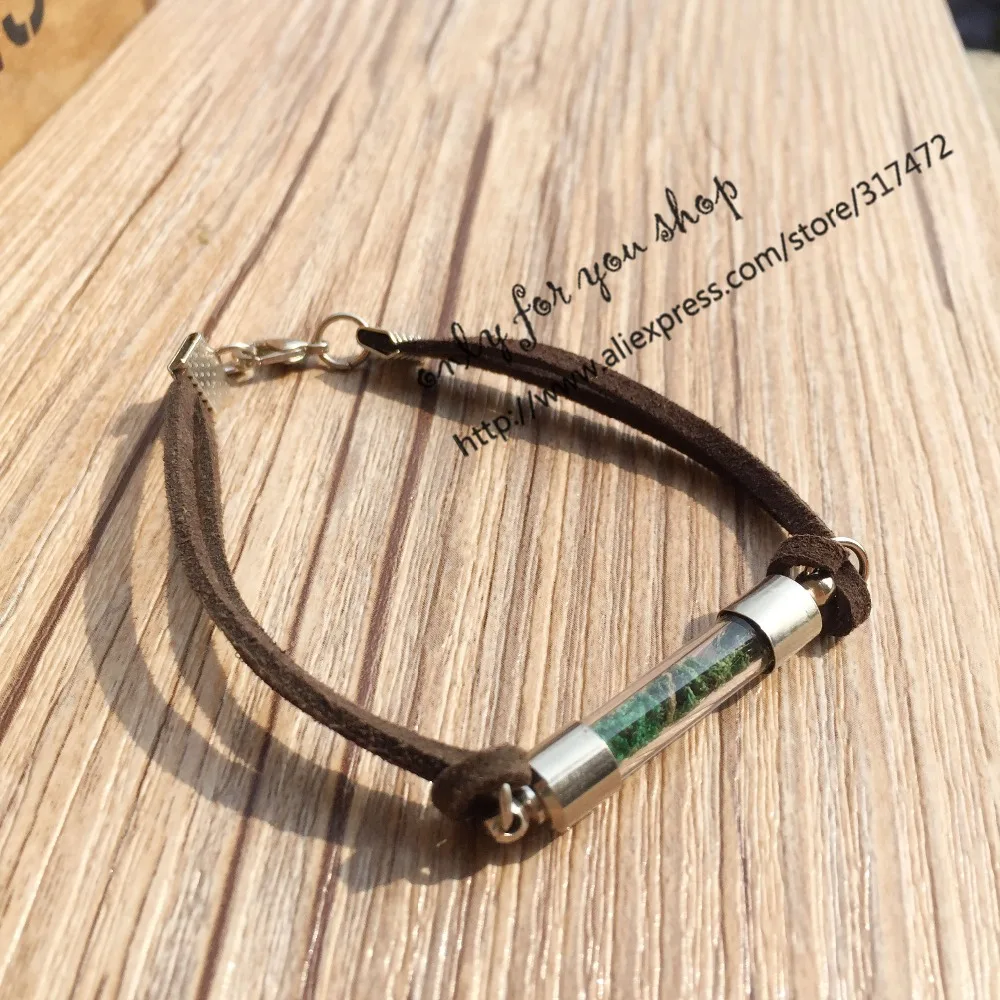 20 шт. браслет ручной работы из стекла Моха стеклянный кожи натуральное украшение