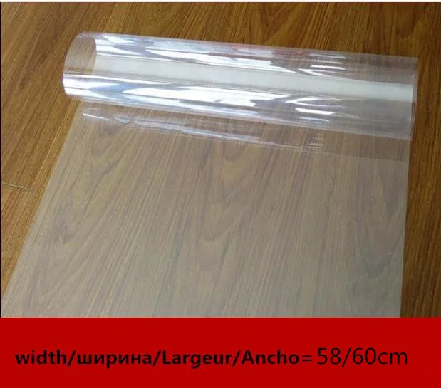 width is 58cm Прозрачная Самоклеящаяся Пленка для мебели, Мраморная твердая древесина настольная защитная пленка стол для приготовления выпечки настольные наклейки - Цвет: width is 58cm