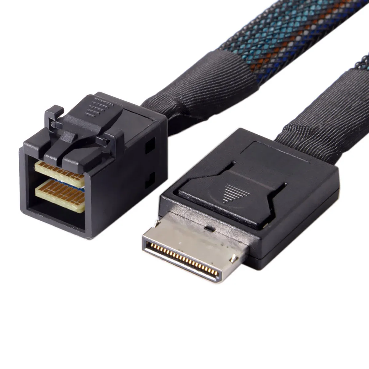 OCuLink PCIe PCI-Express Φ 4i to SFF-8611 SSD Активный Кабель для передачи данных 50 см | Компьютеры и
