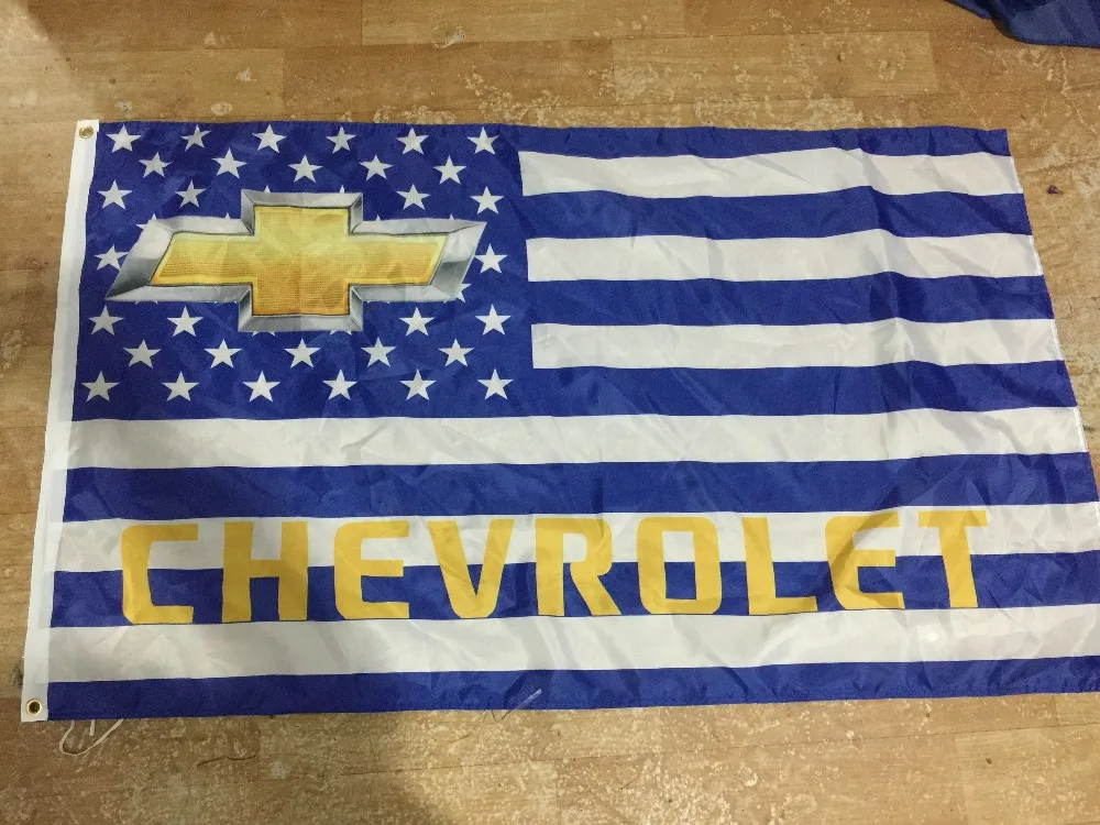 

Флаг марки Chevrolet, флаг гоночного велосипеда, флаг из полиэстера 3x5 футов 1