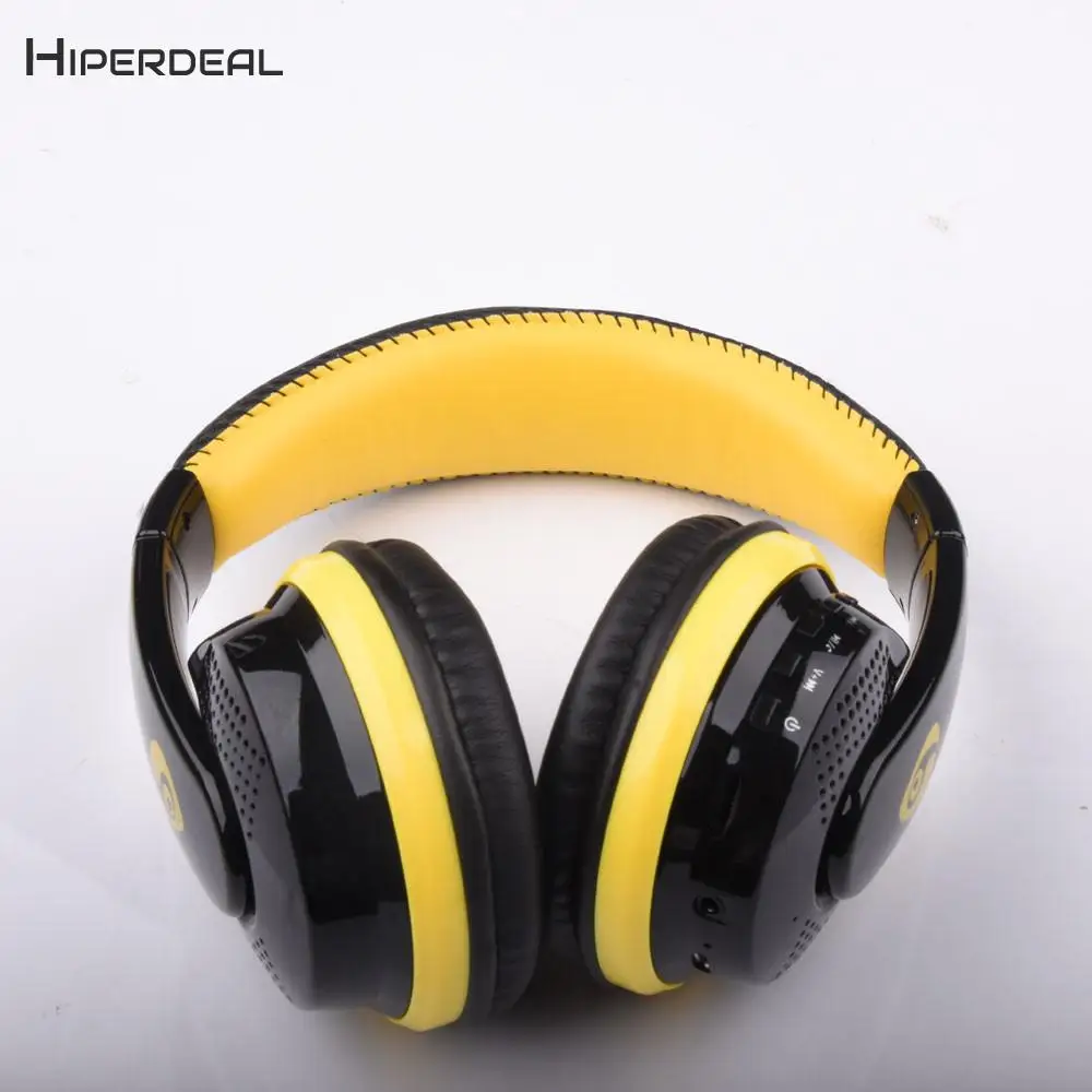 HIPERDEAL MX666 Беспроводная стерео-гарнитура с Bluetooth наушники с микрофоном Поддержка SD карты FM функция музыкальный телефон