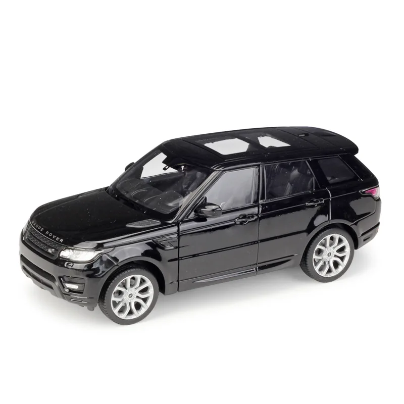 1:24 Welly Land rover Range Sport черный/белый/оранжевый литая модель автомобиля|Наземный