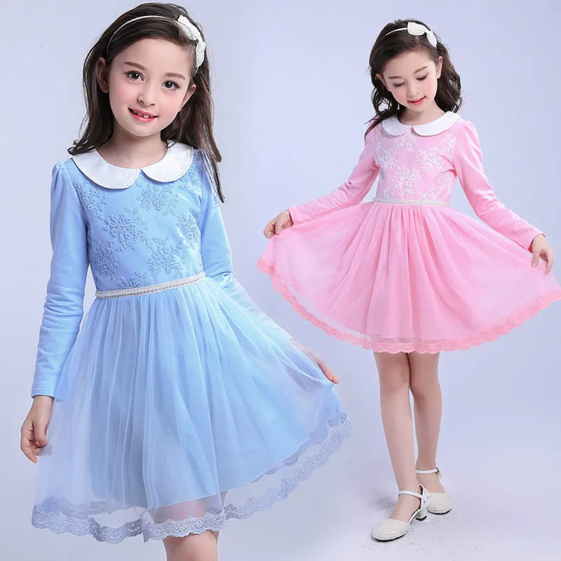 Платье-пачка с цветочным узором для девочек платье принцессы дня рождения