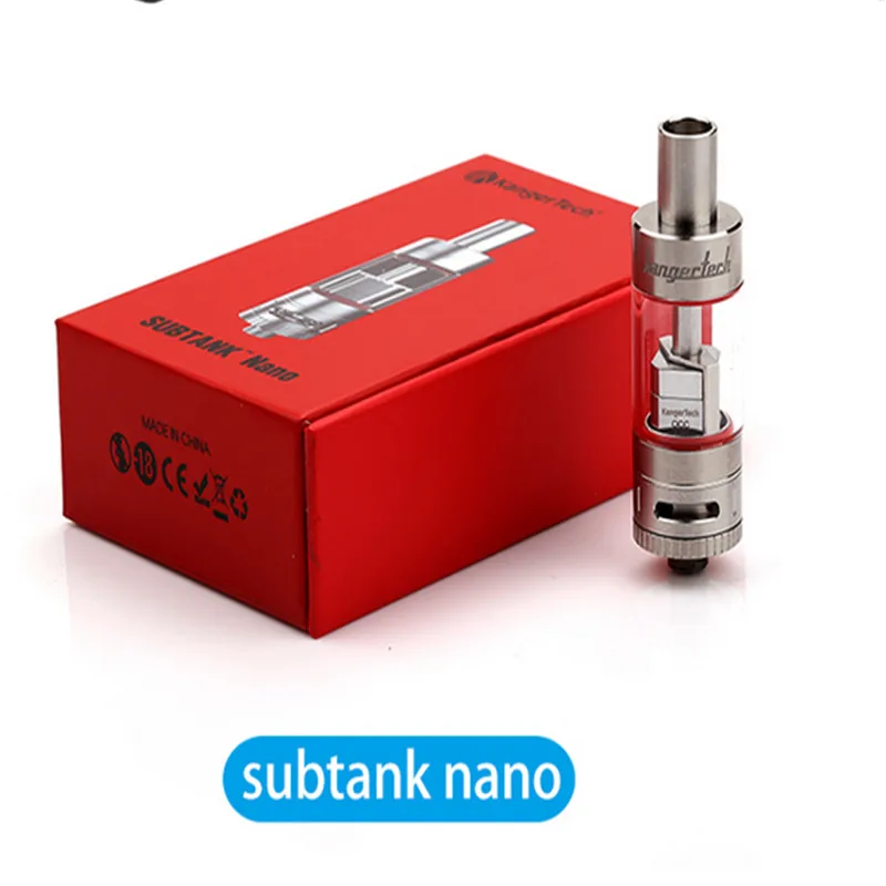 Оригинальный Kangertech Subtank Nano испаритель электронная сигарета распылитель Sub Ом Vape