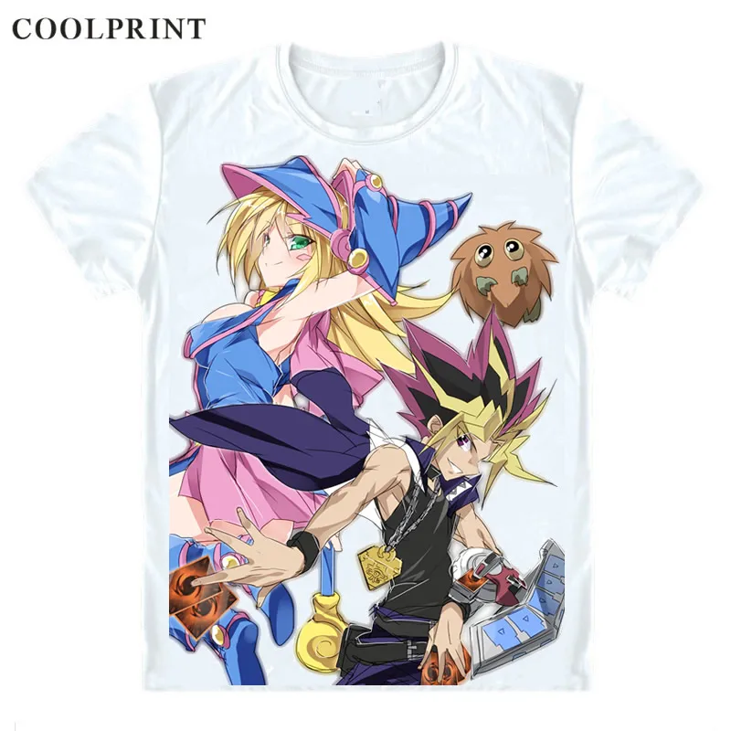 Черная футболка с изображением темной волшебницы девушки дуэли монстры Yu Gi Oh