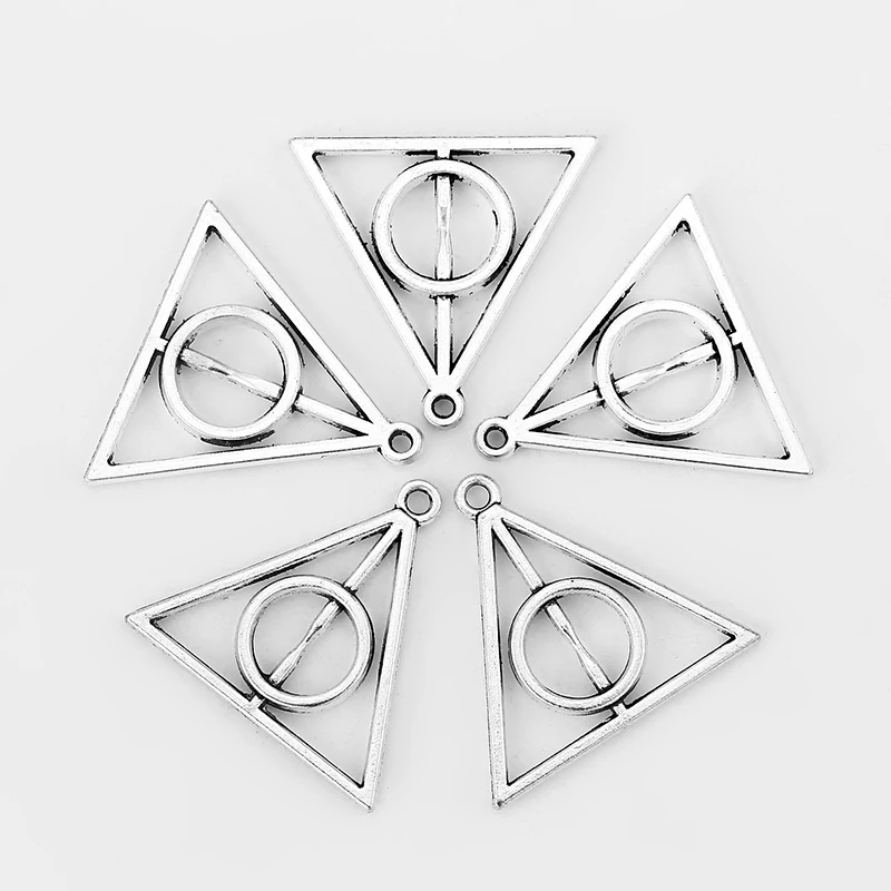 20 шт Дары смерти Подвески 31x32 мм|pendant diy|charms malaysiacharm pendants |