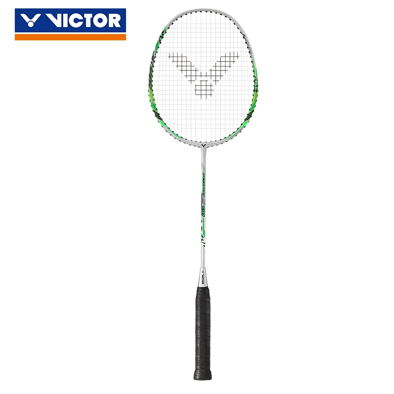 100% оригинал Victor JETSPEED S углеродная ракетка для бадминтона с подарком|Ракетки
