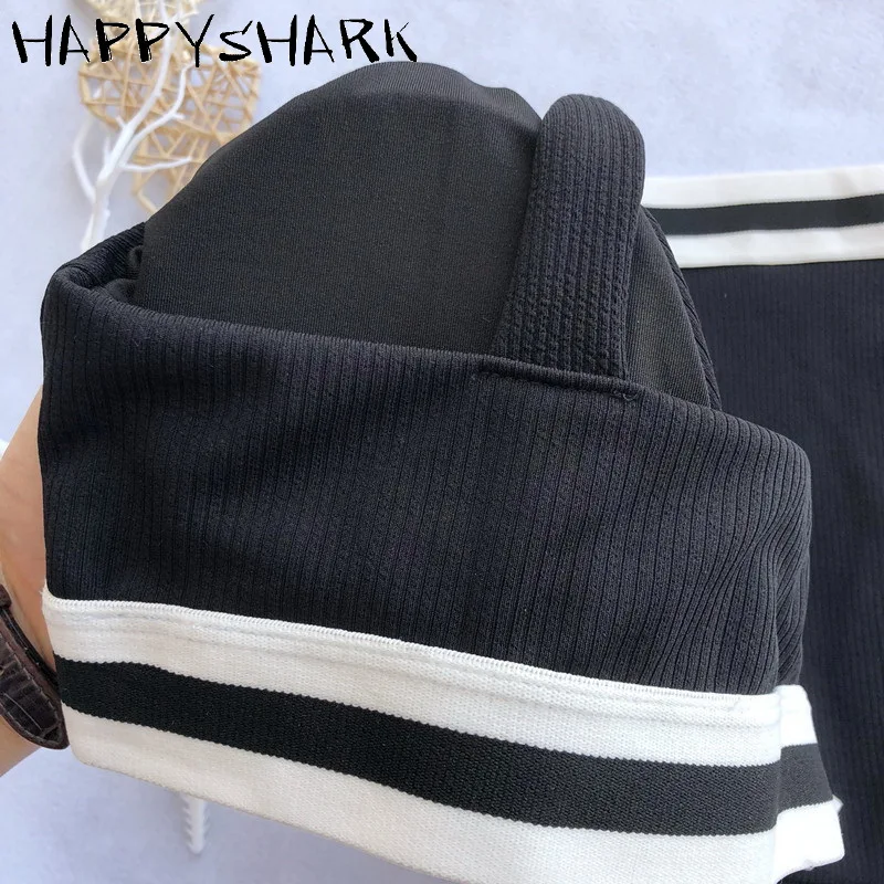 

HAPPYSHARK Sexy Cut Flower Bikinis 2019 Summer Brazilian Bikinis Watermelon Swimsuit Blue Leaf Printed Beachwear Maillot De Bain