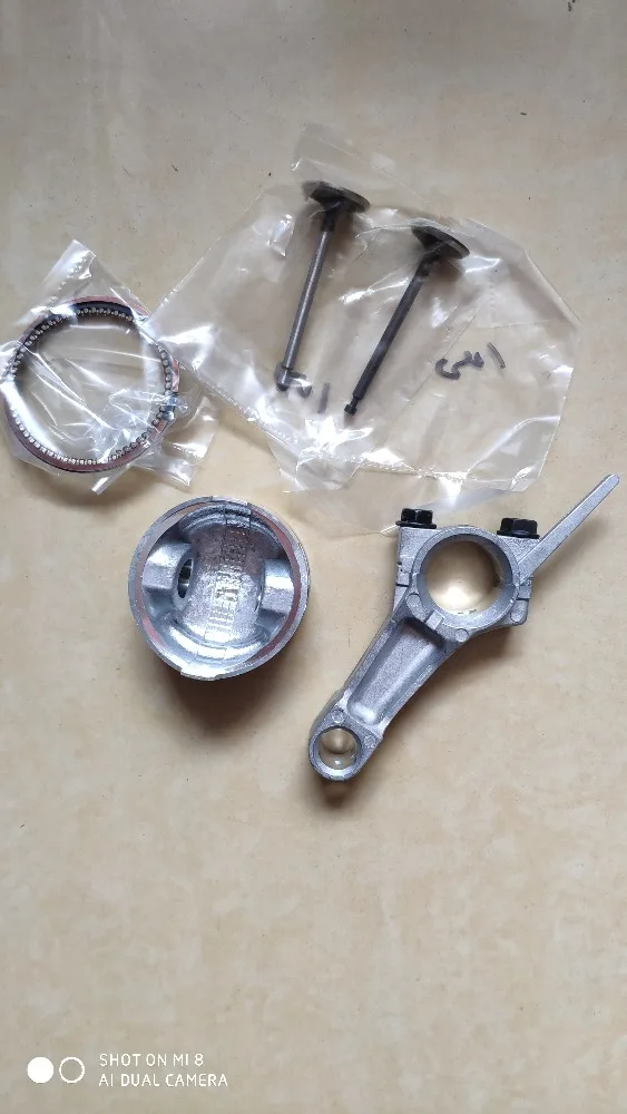 

GX100 CONNECTING ROD PISTON PISTON RING INTAKE VALVE EXHAUST VALVE