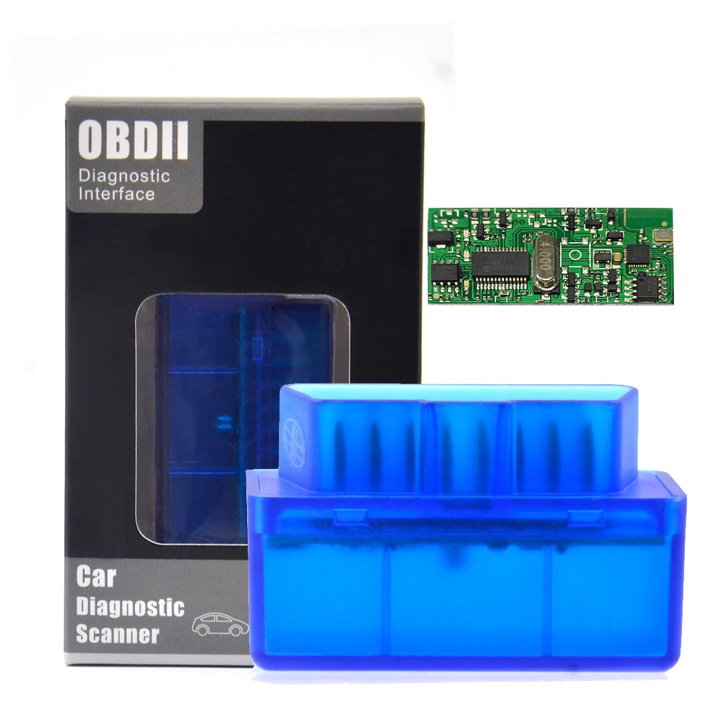 Мини OBD2 Eml327 V1.5 25k80 Bluetooth адаптер автомобильный диагностический сканер для Android/ПК