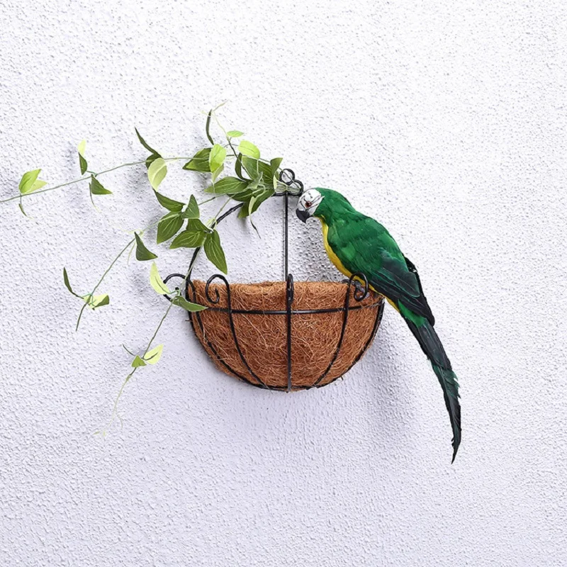 

Creative Artificial Foam Feather Parrot Garden Tree Simulation Decoration Bird DIY Party Furnishing Crafts Home Decor