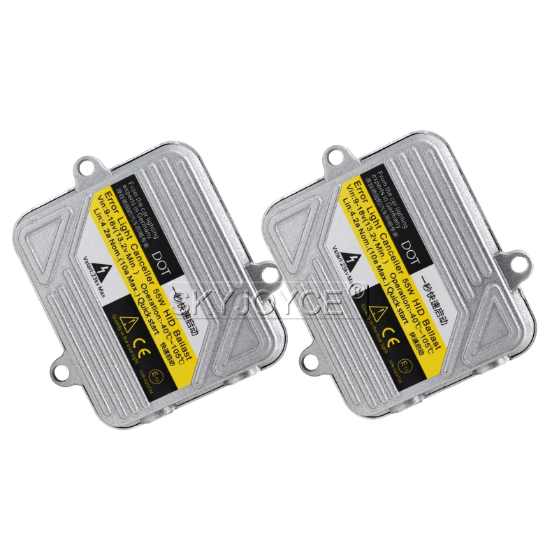 SKYJOYCE 55 Вт 12 В hid ксеноновый балласт Быстрый старт hid балласт 55 Вт DC блок электронный балласт зажигания для HID комплект ксенон H7 H1 H11