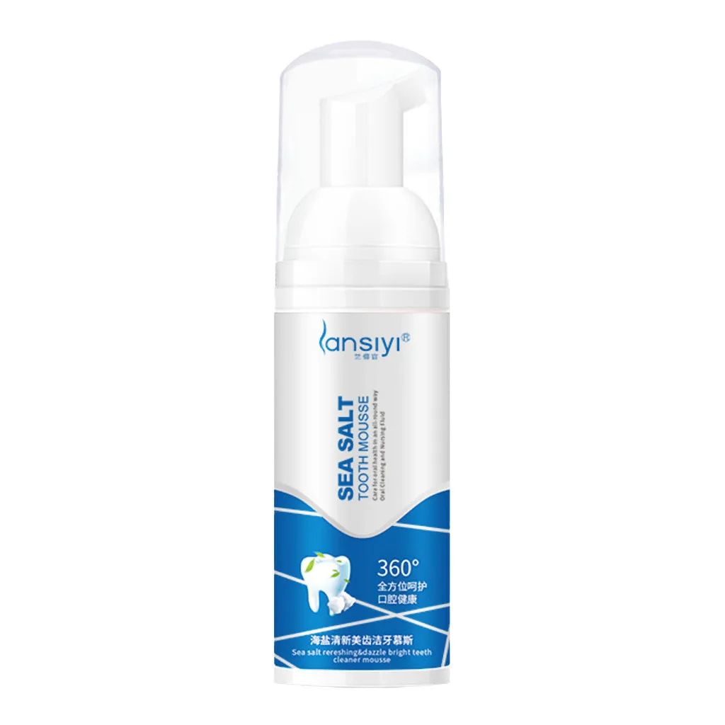 Fruity Mousse Tooth Stains Removal Bad Breath Removal Fresh Mouth Care Foam Toothpaste 60Ml Gently Clean Teeth Foamed Orange Fruity Mousse - Цвет: Fruity Mousse