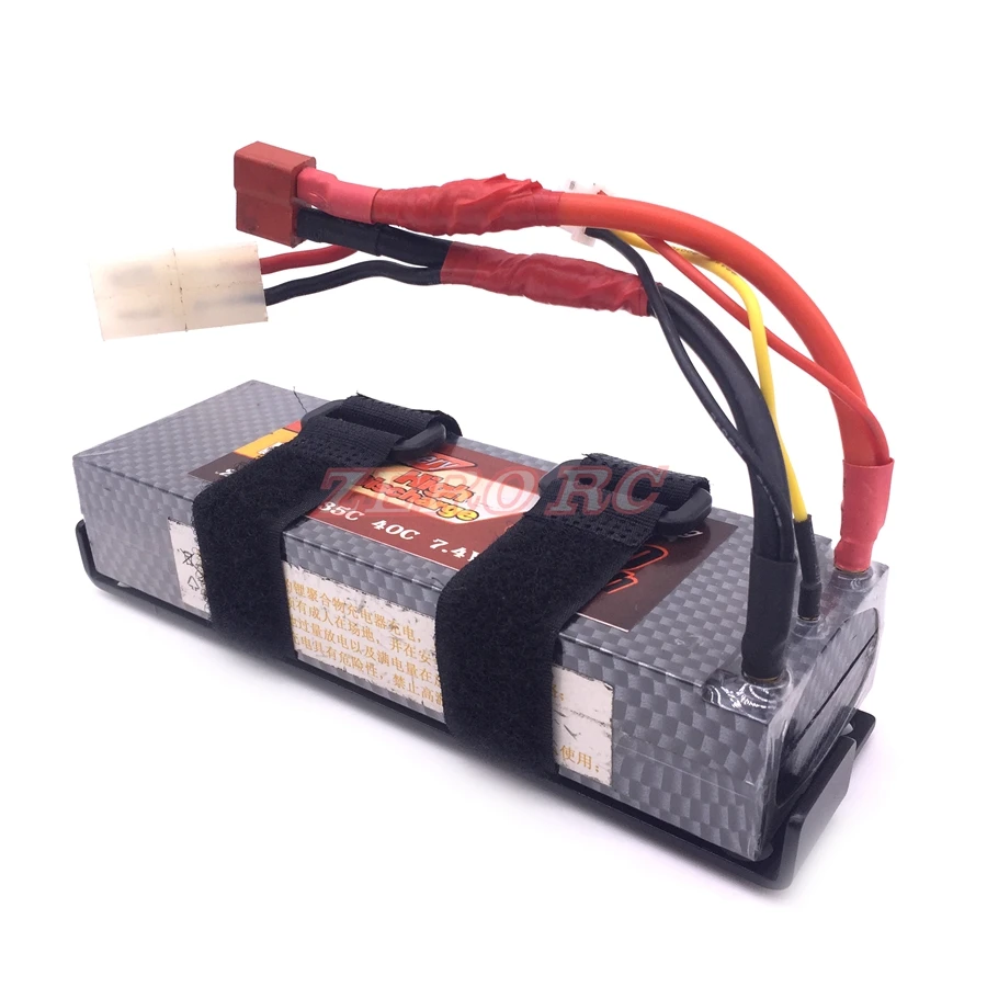 Автомагнитола Gelande 2 D90 с металлическим аккумулятором 1/10 RC держатель