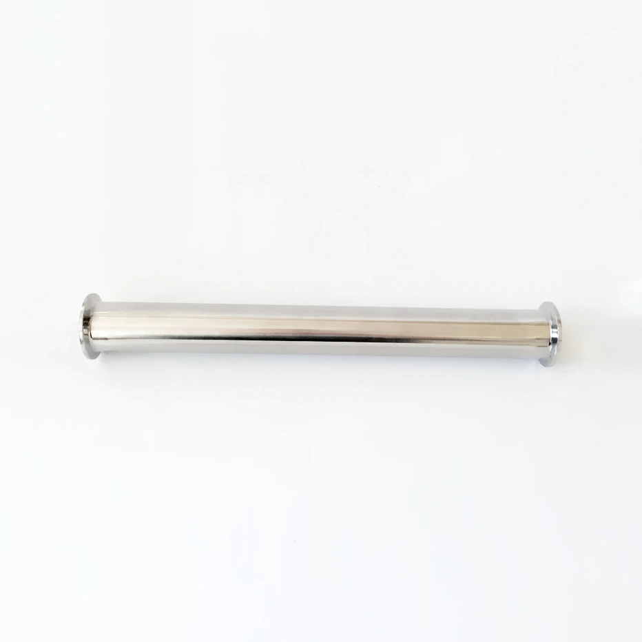 1.5&quot Tri Clamp x 38mm Pipe OD Sanitary Spool Tube Length 458mm 18&quot SUS 304 Stainless For Homebrew Beer Moonshine Distillation |