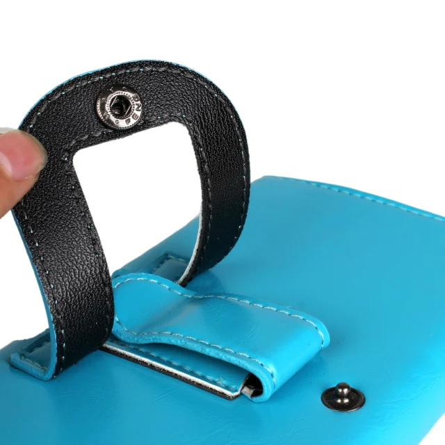 Роскошный Горизонтальный чехол из натуральной кожи для S6 футляр переноски ремня