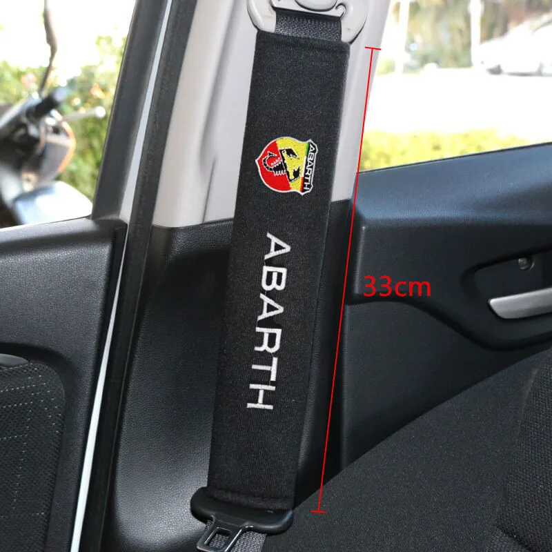 33 см Хлопковый чехол для стайлинга автомобиля Fiat Punto Abarth 500 Stilo Ducato Palio badge