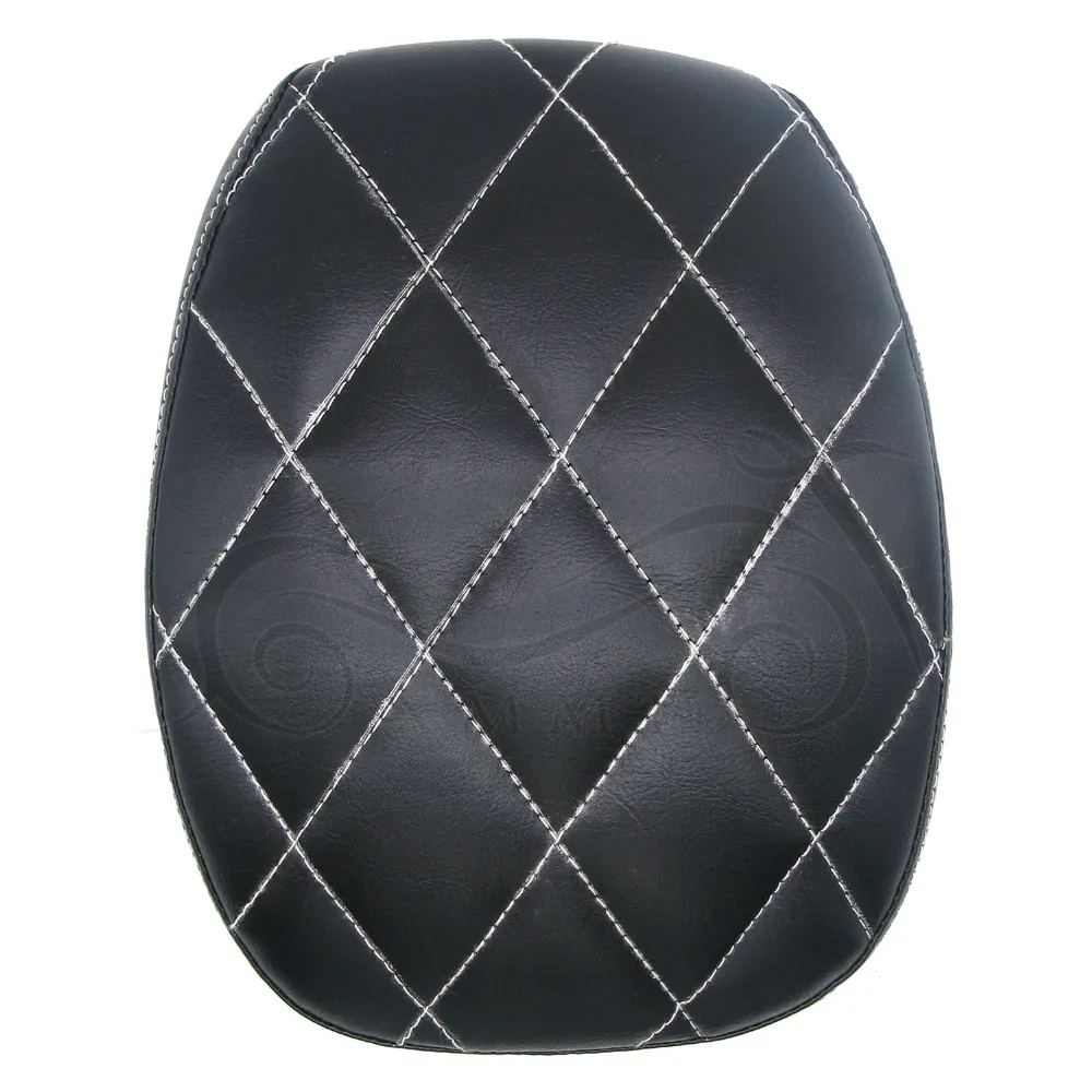 Черная Алмазная подушка для заднего сиденья пассажирский коврик пассажирского