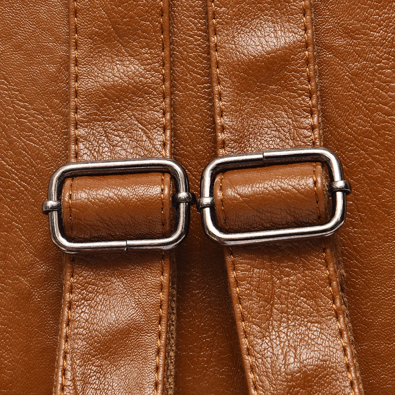 2018 скидка модный женский рюкзак высококачественный Молодежный кожаный для