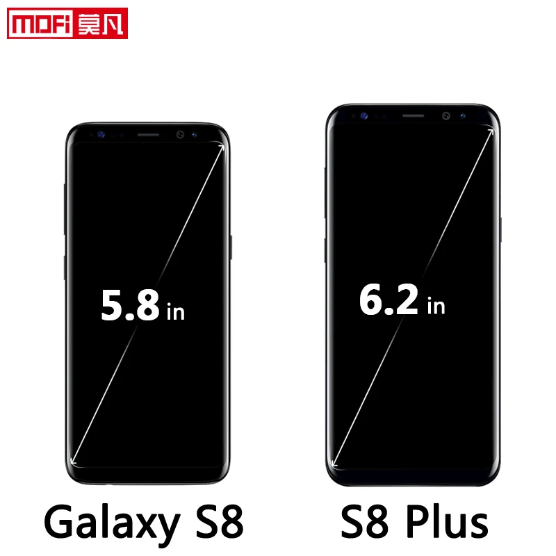 Чехол для samsung galaxy s8 задняя панель из мягкого силикона с mofi ultra clear оригинальное S8 +