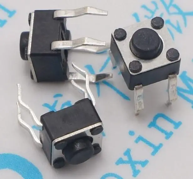 Бесплатная доставка 4 5*4 5*3 8 мм DIP тактильный переключатель света сенсорный патч