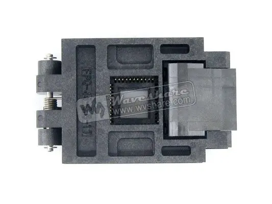 QFP44 TQFP44 FQFP44 PQFP44 FPQ-44-0.8-17 Enplas IC тестовый Адаптер для программирования гнезда 0 8 мм