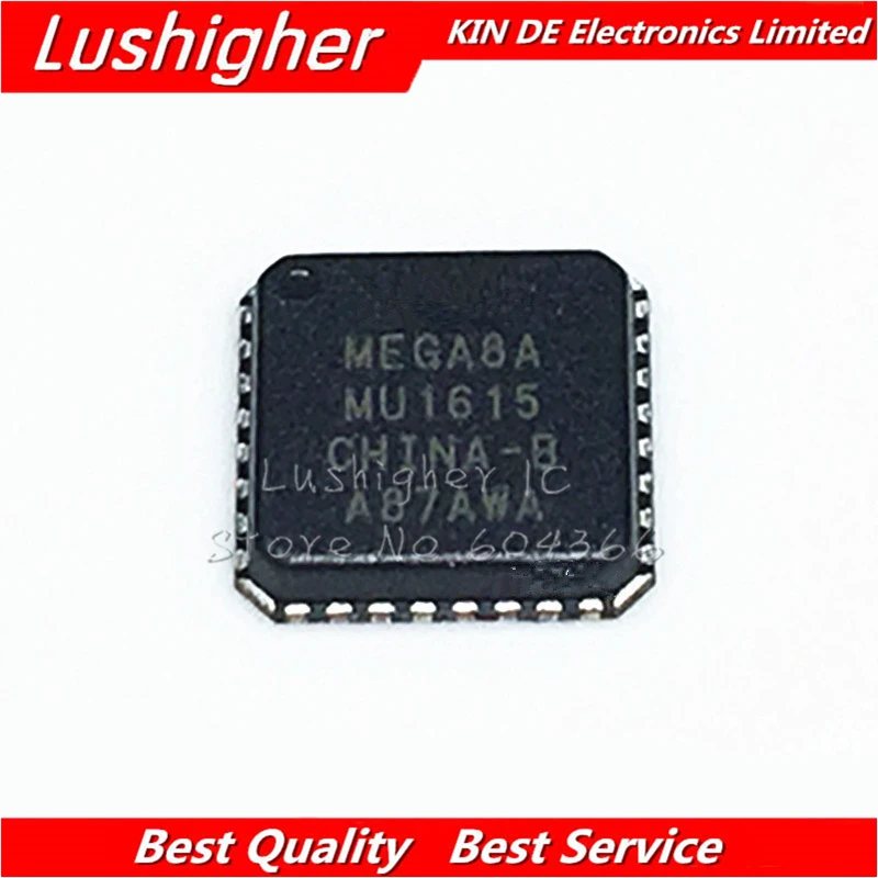 

10 шт. ATMEGA8A-MU ATMEGA8A QFN32
